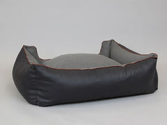 Hythe Orthopaedic Walled Dog Bed - Charcoal/Ash, X-Large