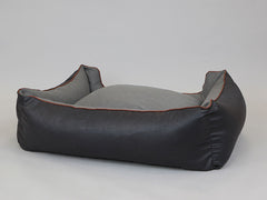 Hythe Orthopaedic Walled Dog Bed - Charcoal/Ash, X-Large