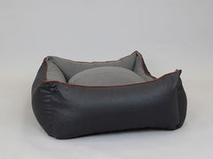 Hythe Orthopaedic Walled Dog Bed - Charcoal/Ash, X-Large