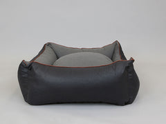 Hythe Orthopaedic Walled Dog Bed - Charcoal/Ash, X-Large