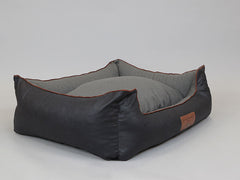 Hythe Orthopaedic Walled Dog Bed - Charcoal/Ash, X-Large