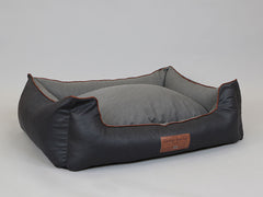 Hythe Orthopaedic Walled Dog Bed - Charcoal/Ash, X-Large