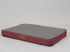 Hythe Dog Mattress - Chianti / Ash, Large