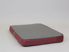 Hythe Dog Mattress - Chianti / Ash, Large