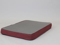 Hythe Dog Mattress - Chianti / Ash, Large