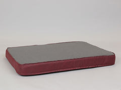 Hythe Dog Mattress - Chianti / Ash, Large