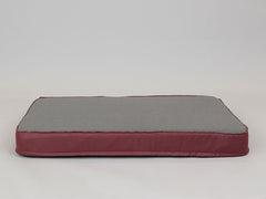 Hythe Dog Mattress - Chianti / Ash, Large