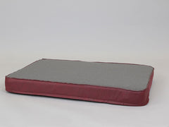 Hythe Dog Mattress - Chianti / Ash, Large