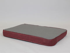 Hythe Dog Mattress - Chianti / Ash, Large