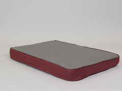 Hythe Dog Mattress - Chianti / Ash, Large