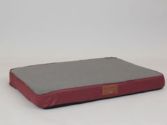 Hythe Dog Mattress - Chianti / Ash, Large