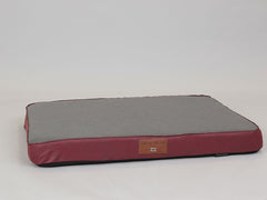 Hythe Dog Mattress - Chianti / Ash, Large