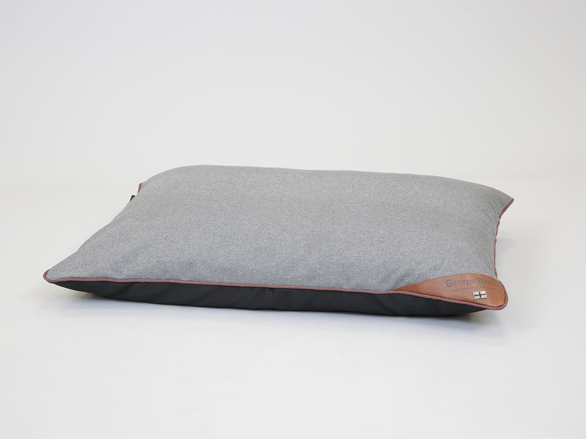 Hythe Orthopaedic Pillow Dog Bed For Large Dogs | Slate Colour