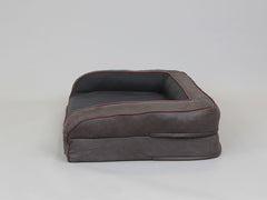 Hythe Dog Sofa Bed - Smoked Peat, Large