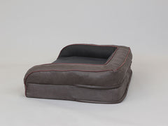 Hythe Dog Sofa Bed - Smoked Peat, Large