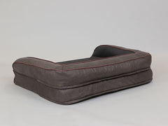 Hythe Dog Sofa Bed - Smoked Peat, Large