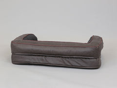 Hythe Dog Sofa Bed - Smoked Peat, Large