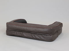 Hythe Dog Sofa Bed - Smoked Peat, Large