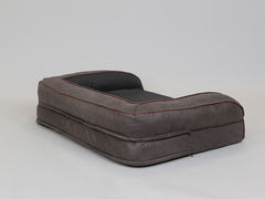 Hythe Dog Sofa Bed - Smoked Peat, Large