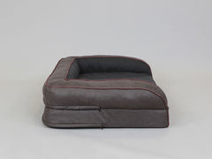 Hythe Dog Sofa Bed - Smoked Peat, Large