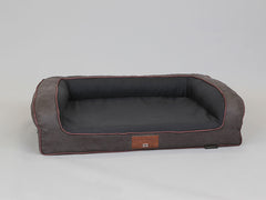 Hythe Dog Sofa Bed - Smoked Peat, Large