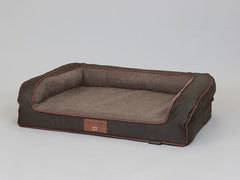 Hythe Dog Sofa Bed - Cocoa Brown, Medium