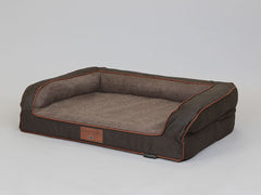 Hythe Dog Sofa Bed - Cocoa Brown, Medium