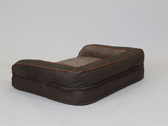 Hythe Dog Sofa Bed - Cocoa Brown, Medium