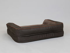 Hythe Dog Sofa Bed - Cocoa Brown, Medium