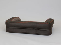 Hythe Dog Sofa Bed - Cocoa Brown, Medium