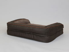 Hythe Dog Sofa Bed - Cocoa Brown, Medium