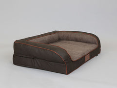 Hythe Dog Sofa Bed - Cocoa Brown, Medium