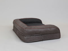 Hythe Dog Sofa Bed - Smoked Peat, Medium