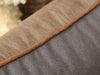 Monxton Orthopaedic Walled Dog Bed -  Cocoa / Chestnut, Small