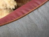 Exbury Orthopaedic Walled Dog Bed - Chianti / Ash, Small