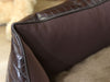 Holmsley Walled Dog Bed – Mahogany Brown, Small