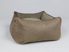 Exbury Orthopaedic Walled Dog Bed - Latte, Small