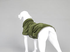 Dog Drying Coat by MuttMOP® (Olive)