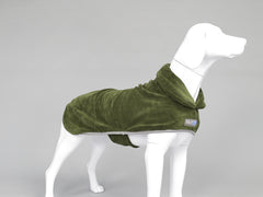 Dog Drying Coat by MuttMOP® (Olive)