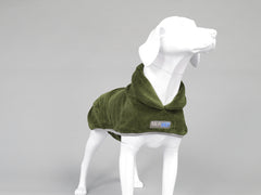 Dog Drying Coat by MuttMOP® (Olive)